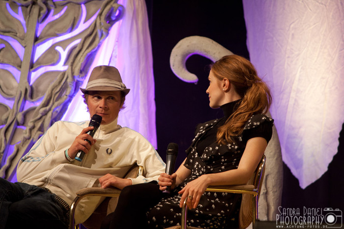 David Anders, Sara Canning