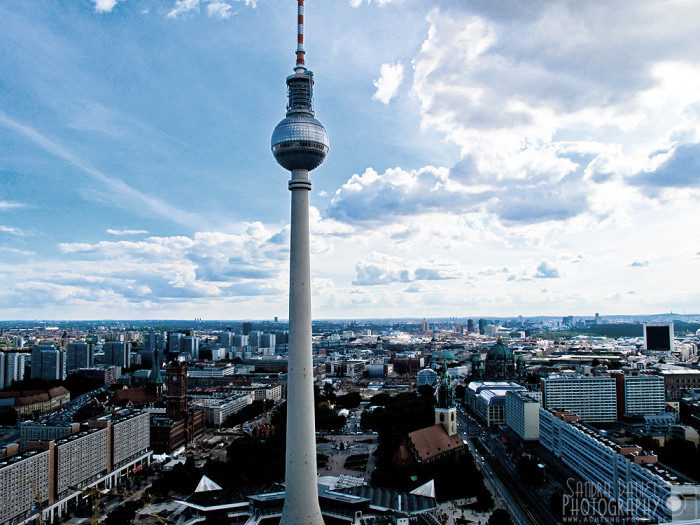 Blick vom Hotel Park Inn am Alexanderplatz