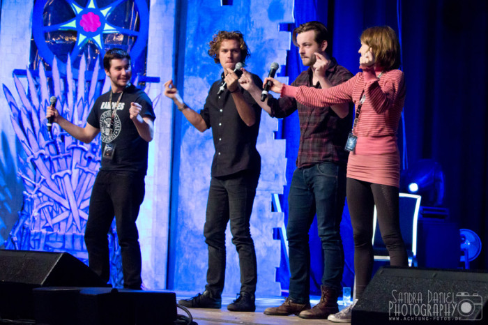 Daniel Portman, Finn Jones, Gethin Anthony, Gemma Whelan